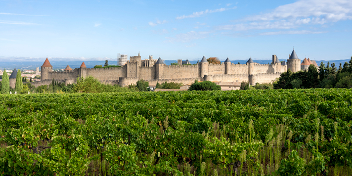 Cite de Carcassonne proche Villa Dali